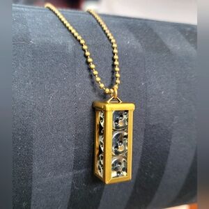 Dice necklace